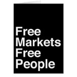 Free Markets Free People Card
