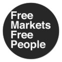 Free Markets Free People stickers