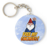 free my gnomies keychain