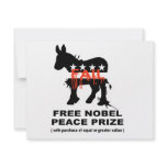 Free Nobel Peace Prize with purchase of equal valu Announcement