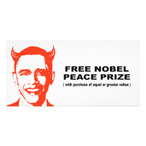 Free Nobel Peace Prize with purchase of equal valu Picture Card