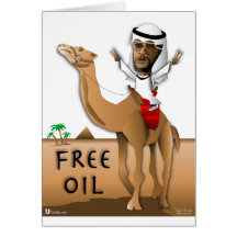 Free Oil Greeting Card