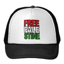 Free Palestine Block Mesh Hats