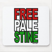 Free Palestine Block Mousepad
