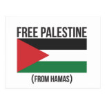 Free Palestine from Hamas Postcards