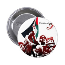 FREE PALESTINE PINBACK BUTTON