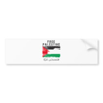 Free Palestine shirt Bumper Sticker
