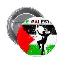 FREE PALESTINE THEME. PINBACK BUTTONS