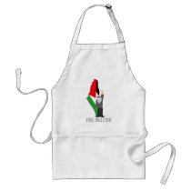 Free Palestine with the right of return Aprons