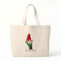 Free Palestine with the right of return Tote Bag