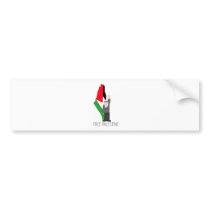 Free Palestine with the right of return Bumper Sticker