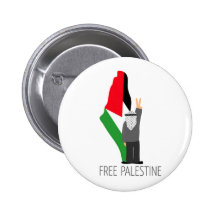 Free Palestine with the right of return Pins