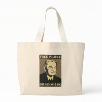 Free people Read Mises Canvas Bag