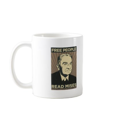 Free people Read Mises Mugs by Libertymaniacs