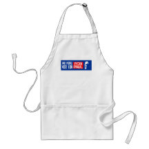 Free people vote for Ron Paul Aprons