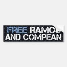Free Ramos and Compean Bumper Stickers