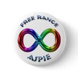 Free Range Aspie Button