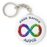 Free Range Aspie Keychain