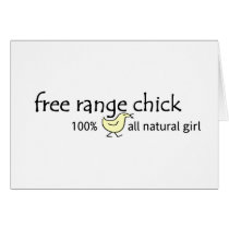 Free Range Chick Card