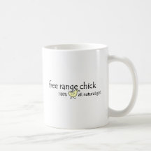 Free Range Chick Coffee Mugs