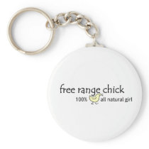 Free Range Chick Key Chains