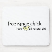 Free Range Chick Mouse Mat