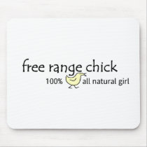 Free Range Chick Mouse Mat