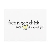Free Range Chick Post Cards