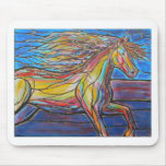 "Free Rein" Horse Art Mosaic/Stained Glass Style! Mousepads
