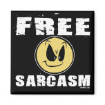 Free Sarcasm Magnet