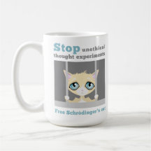 Free Schrodinger's Cat Coffee Mugs