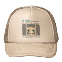 Free Schrodinger's Cat Mesh Hats