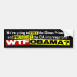 Free The Gitmo Prisoners Bumper Sticker