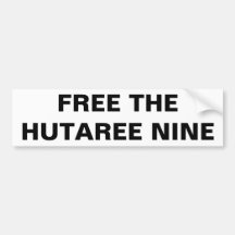 Free the Hutaree Nine Bumper Sticker
