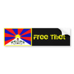 Free Tibet Bumper Sticker