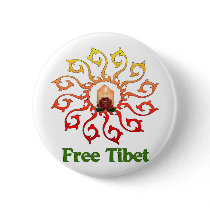 Free Tibet Candle
