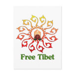 Free Tibet Candle