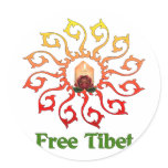 Free Tibet Candle