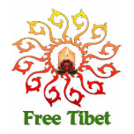 Free Tibet Candle t-shirts