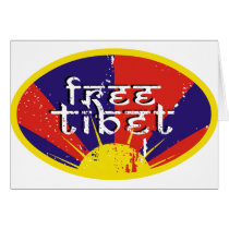 Free Tibet Card