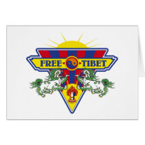 Free Tibet Flag Logo