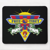 Free Tibet Flag Logo