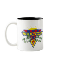 Free Tibet Flag Logo Coffee Mug