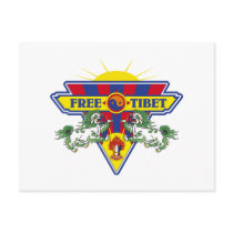 Free Tibet Flag Logo
