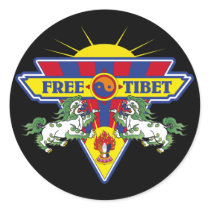 Free Tibet Flag Logo