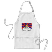 Free Tibet Gifts Apron