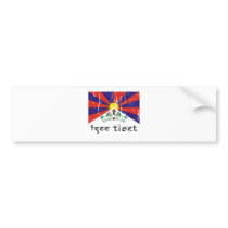 Free Tibet Gifts Bumper Stickers