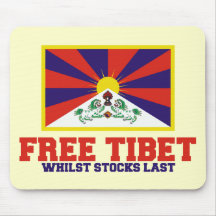 Free Tibet humourous Mousepad