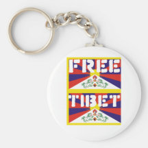 Free Tibet! Keychains