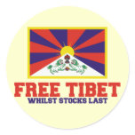 Free Tibet parody Sticker